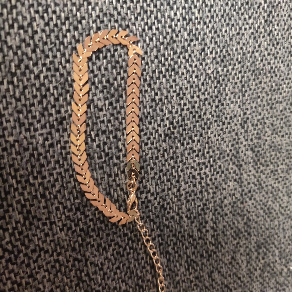 Rose Gold Intricate Chain Bracelet